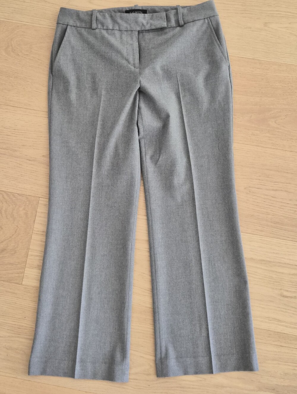 Talbots Light Gray Dress Pants/Slacks